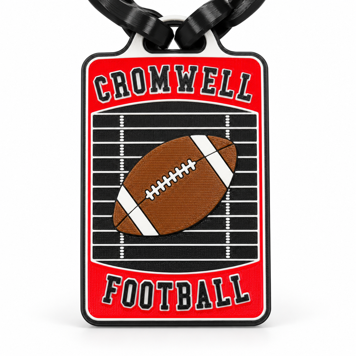 Cromwell Football Hype Chain with Medallion