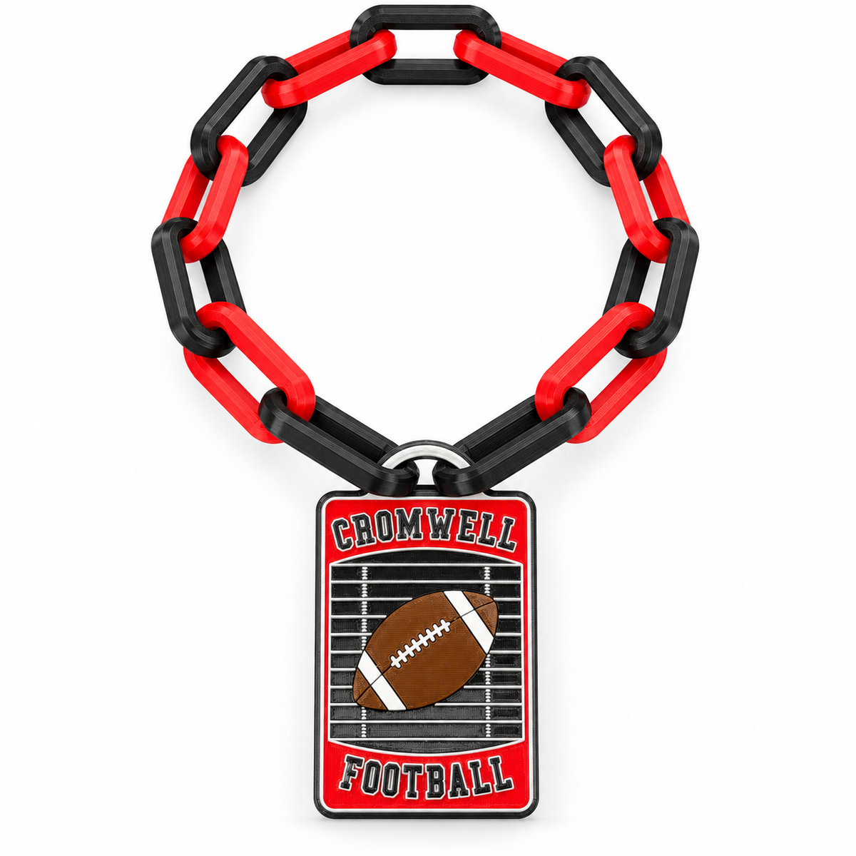 Cromwell Football Hype Chain with Medallion