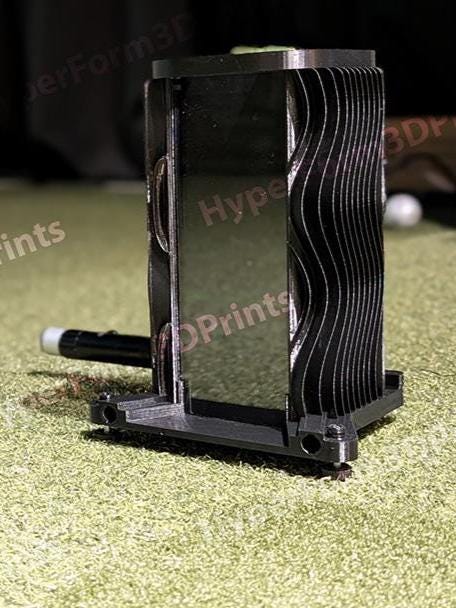 Replacement Lexan Faceplate for Square Golf Launch Monitor Enclosure - photo 2