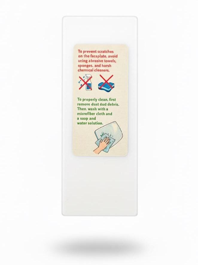 Replacement Lexan Faceplate for Square Golf Launch Monitor Enclosure - photo 1