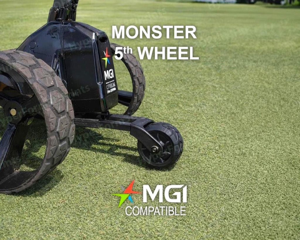 Monster Stabilizing 5th Wheel for MGI and Motocaddy Electric Caddies - photo 2