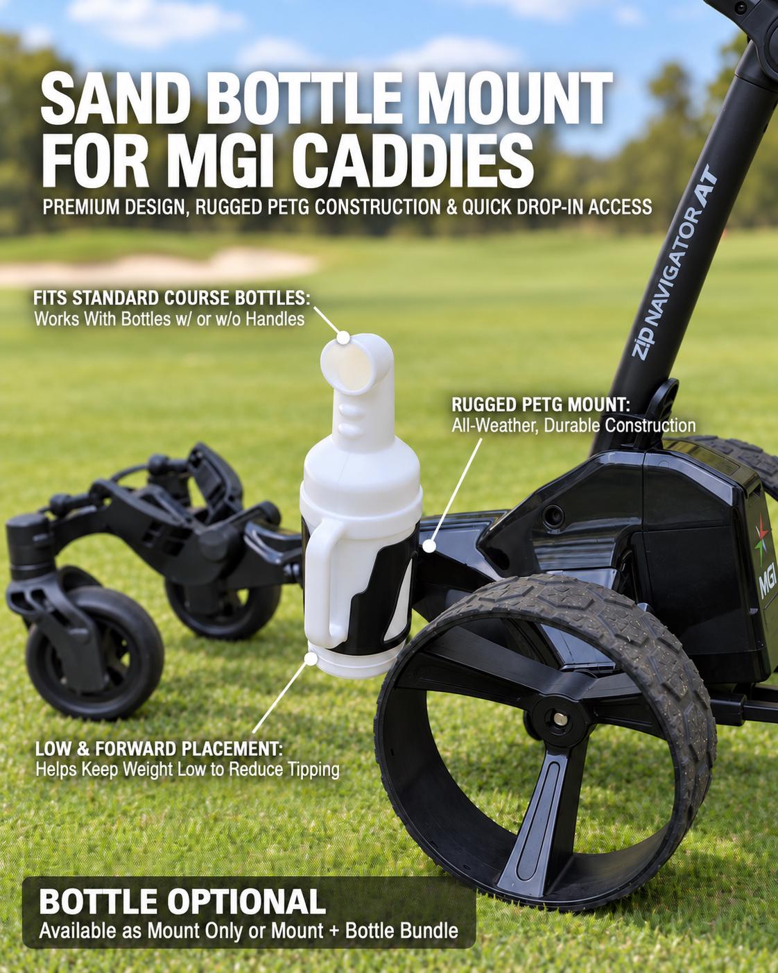 Sand Bottle Holder for MGI Caddies + Optional Bottle - photo 1